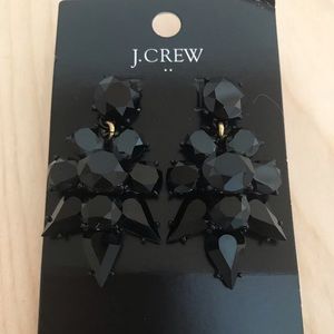 J. Crew Factory • Opaque Statement Earrings Black
